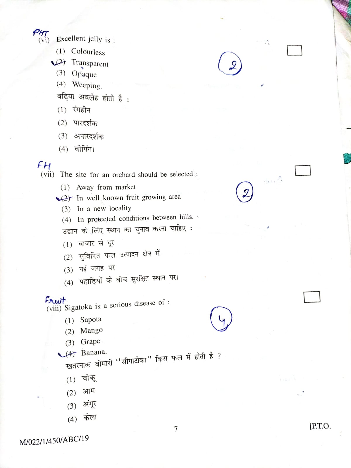 HORT 311 Old Paper 2004-05